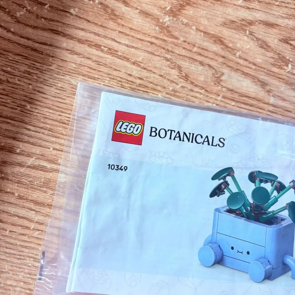 Lego Botanical Happy Plants 10349 Instruction Manuals Only Book Booklet Both
